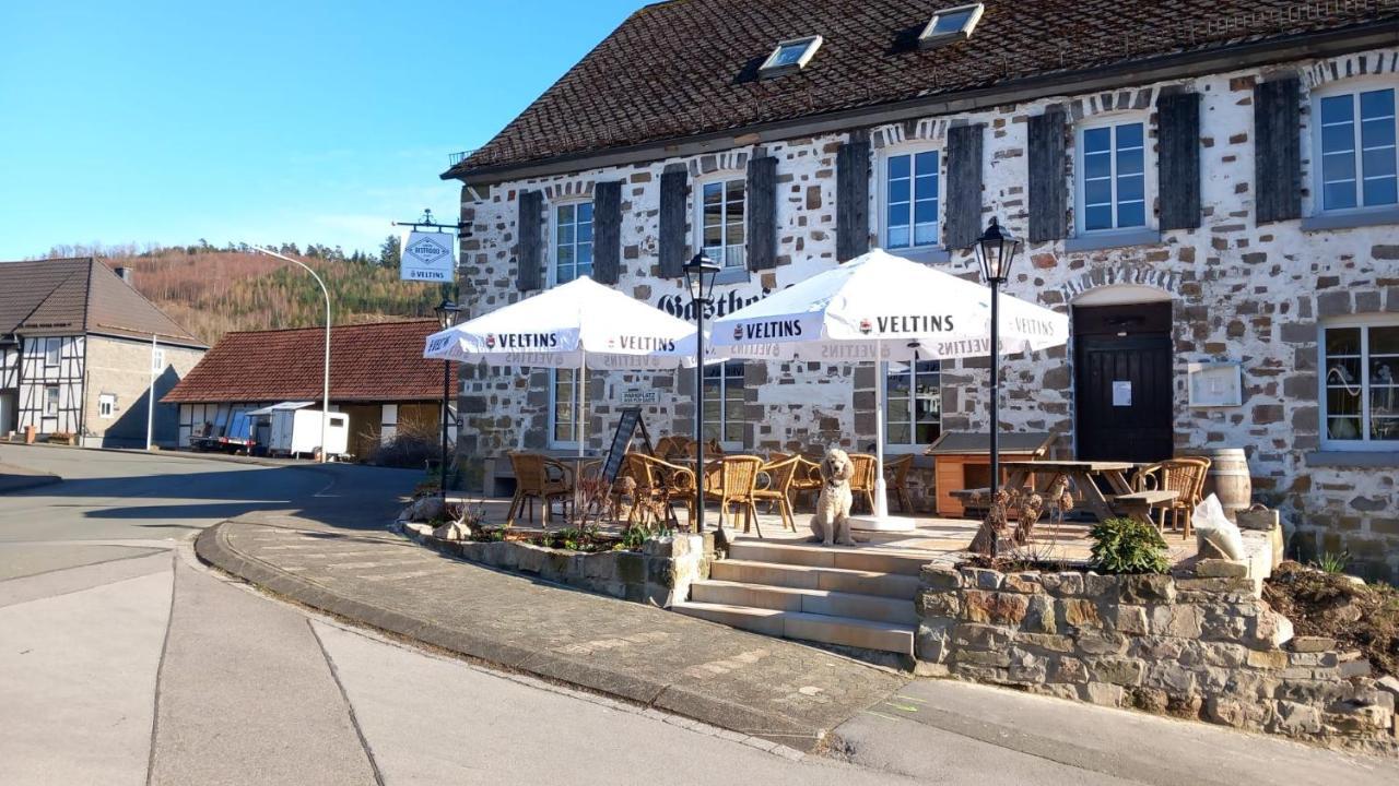 Gasthof Feische Hellefeld Exteriör bild
